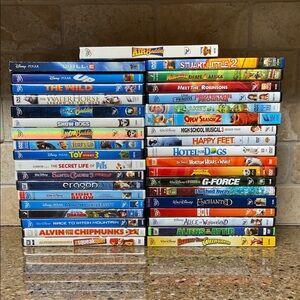 Disney and Family Movie DVD Collection (37) DVDS